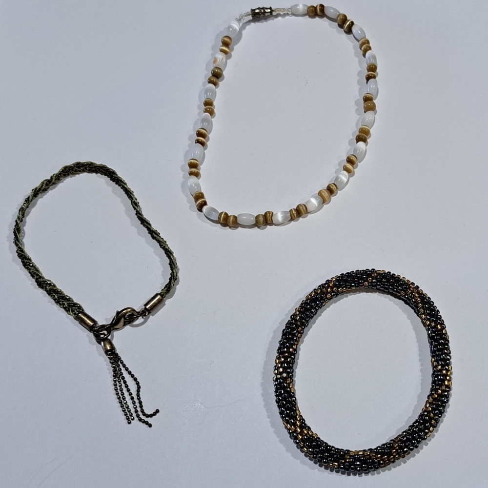 "Rooted Elements" Bracelet Set Grounded. Textured… - image 3